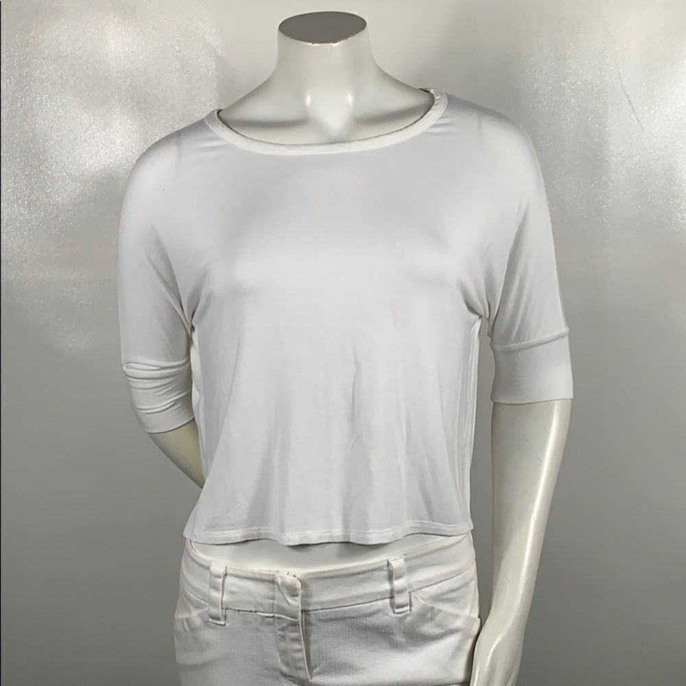 3FOR$20 Olivia Rae White Crop Top Size: M